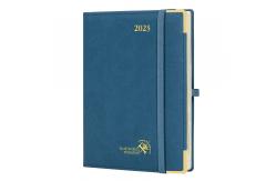China Night Blue 6.5''X8.5'' 2023 Planner Weekly And Monthly Pu Hardcover supplier