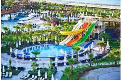 China ODM Outdoor Playground Swimming Pool Games Equipmnt Giant Spiral Water Slides Sets supplier