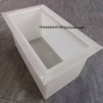 Custom White PP Welded Electroplating Tank for Corrosive Liquids for sale