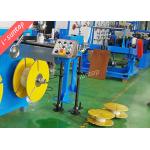 SGS Cable Coiling Machine , 50HZ Cable Rewinding Machine With Meter Counter for sale