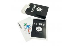 China CMYK PMS Debossing Paper Playing Cards , 350g Custom Game Card Printing supplier