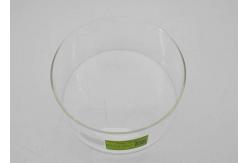 China IEC 60335-2-25 Clause 3 Cylindrical Borosilicate Glass Vessel Diameter 190mm supplier