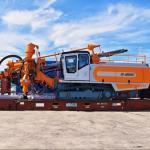 21 M3 / Min Capacity Surface Integrated Drill Rig Machines For Gold Mining and Blasting for sale