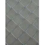 3/4 Apertures Galvanized Diamond Chain Link Fence Twill Weave for sale
