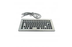 China Backlit Desktop Rugged Vandal Proof Keyboard Waterproof With 12 Function Keys supplier