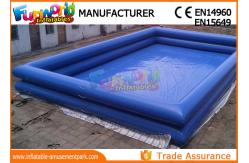 China Large Inflatable Water Pools , Inflatable Swimming Pool With Ball supplier