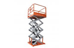 China 2T Double Scissor Lift Stationary Hydraulic Scissor Lift Table 2000KG supplier