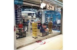 China High Reliability SS304 PVC Transparent Roller Shutter supplier