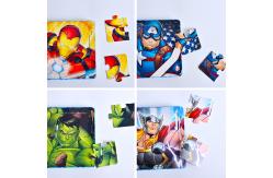 China Custom Cardboard DIY Puzzle Book Hot Stamping For Kids supplier