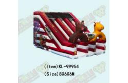 China Happy Joy Factory Kids Double Lane Slip And Slide For Rentals supplier