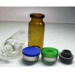 5ml 7ml 10ml Empty Crimp Top vaccacine Glass Vial  Sterile Tubular Clear Amber Medical Injection Glass Vials for sale