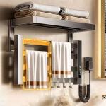 Wall Mounted Electric Heated Towel Rack Electric Towel Warmers For Bathrooms