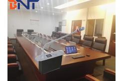 China Embedded Conference Table Gooseneck Microphone With LCD Display supplier