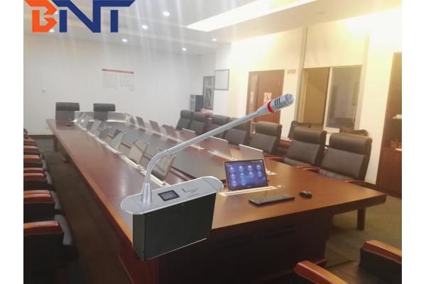 Embedded Conference Table Gooseneck Microphone With LCD Display