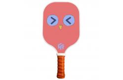 China High Rebound Fiberglass Pickleball Paddles Custom With Honeycomb Core supplier