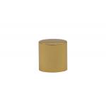 Gold Add Weight Aluminum Perfume Bottle Caps With Inner Plastic Black Cap for sale