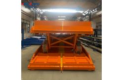 China 12 Ton Capacity Manual Lifting Ramp Mobile Dock With Anti-Slip Surface supplier