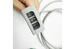 China Fukuda Denshi 15 Pin ECG Trunk Cable to Mindray 3 Leadwires supplier