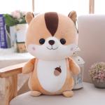 OEM Children'S Squirrel Plush Toy 25cm With Polypropylene Cotton Filled for sale