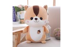China OEM Children'S Squirrel Plush Toy 25cm With Polypropylene Cotton Filled supplier