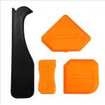 Silica gel triangular scraper, squeegee, aesthetic seam and glue applicator for sale