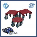 Sled Roller Snowmobile Mover Dolly Flat 8 Inch Steel Plate Ski Wheels for sale
