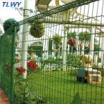 50*150mm Double Loop Wire Garden Welded Mesh Fencing Electro Galvanizing for sale