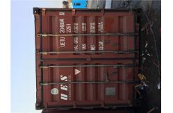 China 20gp Dry Used Steel Storage Containers / 40ft Open Side Container supplier