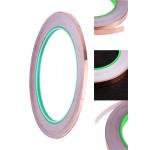 50m 0.06mm Conductive Adhesive Copper Tape Foil Conductive Tape for sale