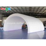 Air Tent Camping 6*3*3m White Inflatable Tunnel Tent Durable Oxford Cloth For Event Easy To Clean for sale