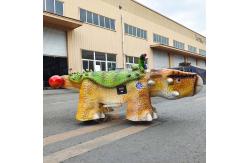 China Children’s Animatronic Dinosaur Ride Remote Control for Amusement Park supplier