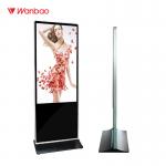 FHD Indoor Advertising LED Display , 65 Inch Touch Screen Stand Alone Signage for sale