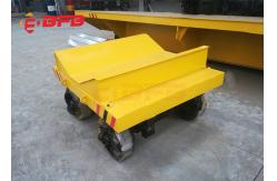 China 18T Coil Transportation Rail Transfer Cart With Winch Towing supplier