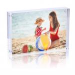Plastic Acrylic Waterproof Clear Acrylic Photo Frame 4x6 Inch 10+10mm for sale