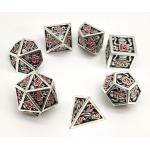 Sturdy Portable Cool Polyhedral Dice Set , Odorless Sharp Edge Resin Dice for sale