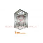 Stainless Steel Home Passenger Elevator Cabin With Mirror Etching Design for sale