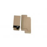Rectangle Corrugated Cardboard Box 100gsm 110gsm Kraft Paper Materials for sale