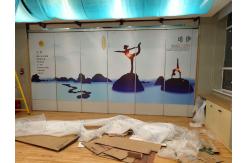 China Environmentally Auditorium Or Classroom Wall Partitions / Portable Soundproof Room Dividers supplier