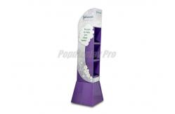 China Advertising Cardboard Point Of Sale Display Units Elegant With Square False Base supplier