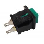 Copper Silver Plated Terminal Push Button Power Switch P13 Series 3A 125V AC 1A 250V AC for sale