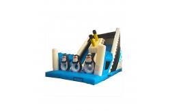 China Children Fun Park Inflatable Penguin Slide For Rentals supplier