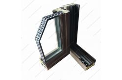 China Double Glazed Casement Aluminium Windows and Doors Fluorocarbon Painting System Window supplier