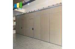 China Hotel Collapsible Demountable Sliding Movable Partition Walls In Myanmar supplier