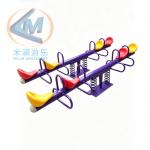 Multi-Rider Interactive Seesaw – Non-Powered Outdoor Playground Equipment for Group Fun for sale