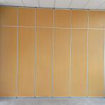 Conference Room Activity Screen 65 mm Movable Partition Wall With Pass Door