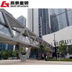 Customized Steel Truss Bridge Construction Fast Construction Speed for sale