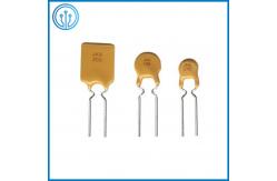 China 6V Polymer 2.5A Self Resetting Fuse Radial Leaded Fuse For Multimedia supplier