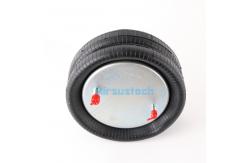 China Triangle Double Convoluted Suspension Air Springs 6375 4514 With Bumper supplier