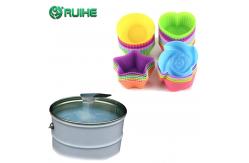 China Translucent Platinum Cure Food Grade Liquid Silicone Rubber For Molds Making supplier