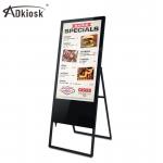 Smart Restaurant Foldable Lcd Digital Signage Menuboard With Remote Control for sale